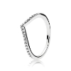Billede af *Pandora ring Beaded Wish sølv str. 56