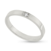 Billede af Alliancering brillant 0,02 w/vs. 14 kt. hvidguld
