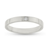 Billede af Alliancering brillant 0,02 w/vs. 14 kt. hvidguld