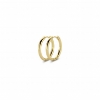 Billede af Spirit Icons Balance (XS) hoops forgyldt sølv 12mm