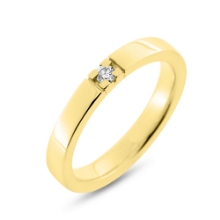 Billede af Alliancering 1* 0,06 w/si. 8 kt. 333 (br. 3,0-tk. 2,0 mm.)