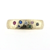 Billede af Ring fattet med 7 stene 14 kt.