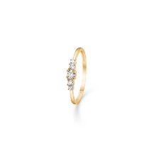 Billede af Mads Z "Orbit CZ" ring 8 kt m zirkonia str. 58