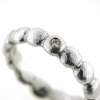 Billede af Ring kugler hele vejen rundt, massiv, brill. 0,03 w/vs. str. -59. 14 kt. hvg.