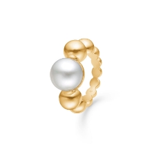 Billede af Mads Z "Biggest Pearl" ring 14 kt m. kulturperle str. 58