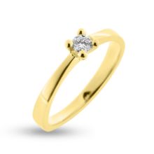 Billede af Ring 4 grab. brill. 0,03 w/vs. 14 kt. Billede af Ring 4 grab. brill. 0,03 w/vs. 14 kt.