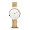 Billede af Bering Classic dameur stål hvid skive børstet 31mm 5 ATM