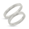 Billede af Vielses & Forlovelses ringe 14 kt. hvg..(br. 3,1-tk. 1,9 mm.)