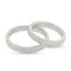 Billede af Vielses & Forlovelses ringe 14 kt. hvg..(br. 3,1-tk. 1,9 mm.)
