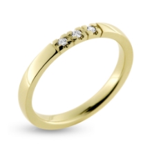 Billede af Alliancering 3* 0,02 w/si. 8 kt. 333 (br. 2,4-tk. 1,8 mm.)