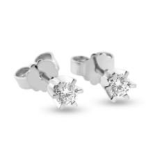 Billede af Ørestik 14 kt hvg brill 2* 0,20 w/vs