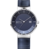 Billede af Bering herreur solar blå meshlænke stål safirglas 39mm