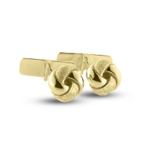 Billede af Manchetknapper massiv knude 11,5 mm. 14 kt. facon + 17,4 gr. (prisen er excl. guld)