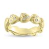 Billede af Ring hjerter, brill. 3* 0,015, 3* 0,01, 3* 0,005 w/vs 14 kt. (hjertering)