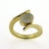 Billede af Tand ring m. kindtand 14 kt