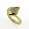 Billede af Tand ring m. kindtand 14 kt
