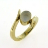 Billede af Tand ring m. kindtand 14 kt