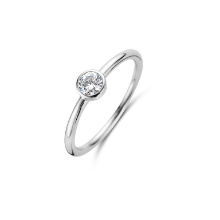 Billede af Spirit Icons Vega ring sølv m. cz (str. 64)