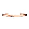 Billede af *Daniel Wellington Classic Cuff - Armring i rosa guld stål str. small