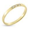 Billede af Alliancering 14 kt. 3 brill. a  0,01 w/vs.