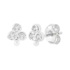 Billede af Hultquist Fleur With Pearls øreringe sølv m. cz + fvp