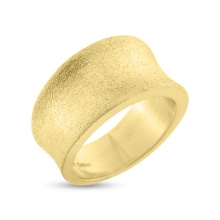 Billede af Ring hulkilet i forløb, br. 11,5 mm. 14 kt. facon + 16,6 gr. (prisen er excl. guld)