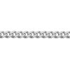 Billede af BNH armbånd panser facet 0,55 mm. i 14 kt. hvidguld