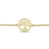 Billede af Livets træ armbånd i guld