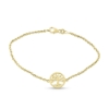 Billede af Livets træ armbånd i guld