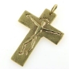 Billede af Vedhæng kors med Jesus, 30*42 mm., 14 kt.