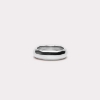 Billede af IX Studios Mini Brushed Hexagon ring sølv (str 48-66)