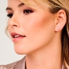 Billede af Spirit Icons Beauty ørestikker forgyldt sølv m. cz
