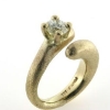 Billede af Ring 14 kt. med brilliant