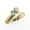 Billede af Ring 14 kt. med brilliant