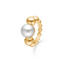 Billede af Mads Z "Biggest Pearl" ring 14 kt m. kulturperle str. 56