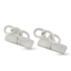 Billede af Loge manchetknapper, bred. 18,0 mm.,14 kt. hvg.