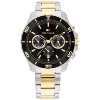 Billede af Tommy Hilfiger Jordan herreur stål/gulddoublé 43mm 5bar
