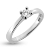 Billede af Dream Delux ring med syn. zirk. 4,0 mm. i sølv