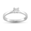 Billede af Dream Delux ring med syn. zirk. 4,0 mm. i sølv
