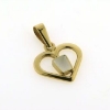 Billede af Tand vedh. hjerte 8 kt. facon 1,7 gr