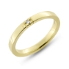 Billede af Alliancering 8 kt. m. diamant 0,02 w/si.