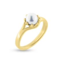 Billede af Ring grabbef. m. K.P. 8 kt facon 3,2 gr