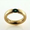 Billede af Ring med smaragd 6*4 mm. 14 kt.