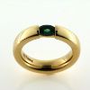 Billede af Ring med smaragd 6*4 mm. 14 kt.