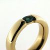 Billede af Ring med smaragd 6*4 mm. 14 kt.