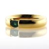 Billede af Ring med smaragd 6*4 mm. 14 kt.