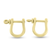 Billede af Sjækel manchetknapper 14kt. fac. 17,3 gr (prisen er excl. guld)