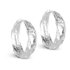 Billede af ENAMEL Copenhagen Nela Hoops 20 mm øreringe sølv