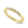 Billede af Alliancering i 14 kt. m. diamanter 5* 0,02 w/vs.
