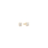 Billede af Mads Z 14 kt. ørestik "Crown" m. 0,30ct. brill. W. VS